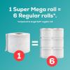 imageAngel Soft Toilet Paper 48 Mega Rolls  192 Regular Rolls Soft and Strong Toilet Tissue480 sheet Pack of 6