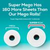imageAngel Soft Toilet Paper 6 Super Mega Rolls  36 Regular Rolls Pack of 2