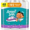 imageAngel Soft Toilet Paper with Fresh Lavender Scented Tube 48 Mega Rolls  192 Regular Rolls Soft and Strong Toilet Tissue320 sheet Pack of 48